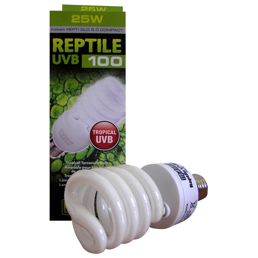 ZÁŘIVKA REPTILE 100 25W KOMPAKTNÍ UVB EXO TERRA