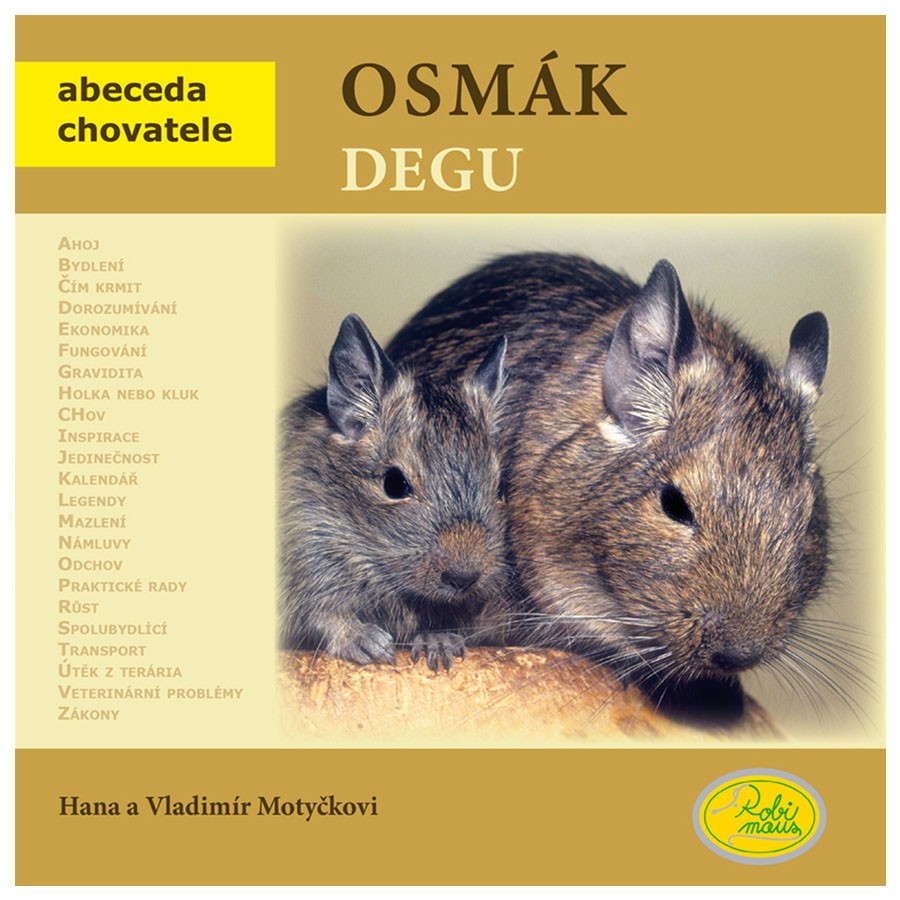 kniha OSMÁK DEGU
