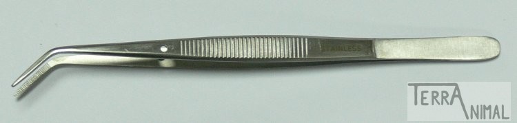 Pinzeta anatomická lomená 16cm